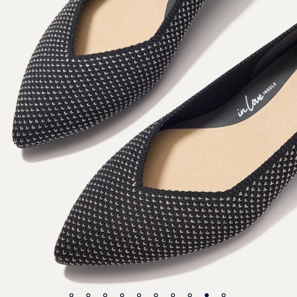 New Rothy’s The High Point Black Star Studded - Picture 5 of 11